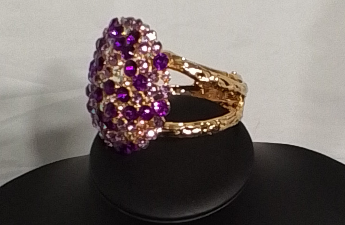 Pretty in purple bracelet