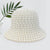 White Pearl jeweled bucket hat