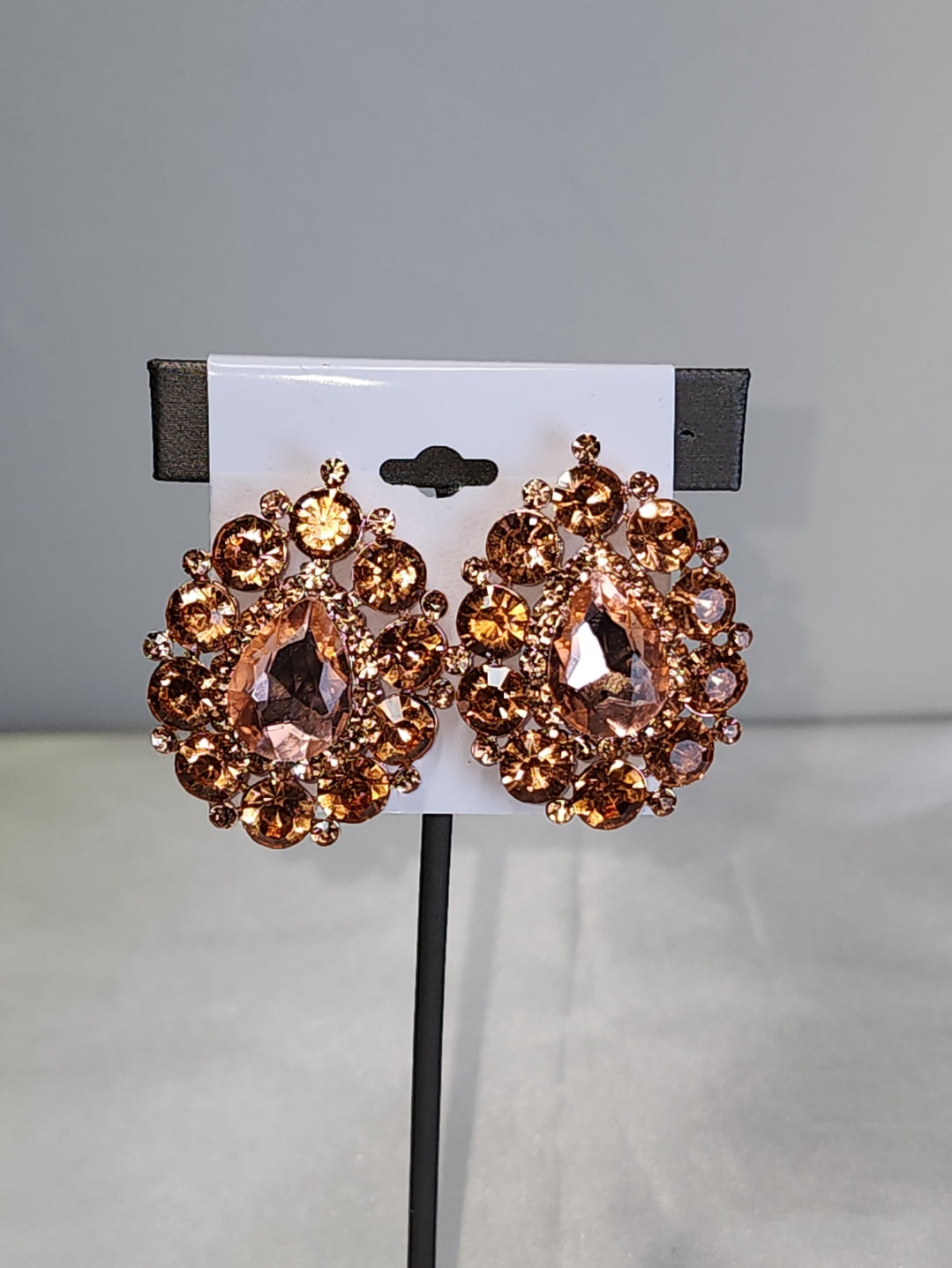 ROSE GOLD CLUSTER CLIP ON