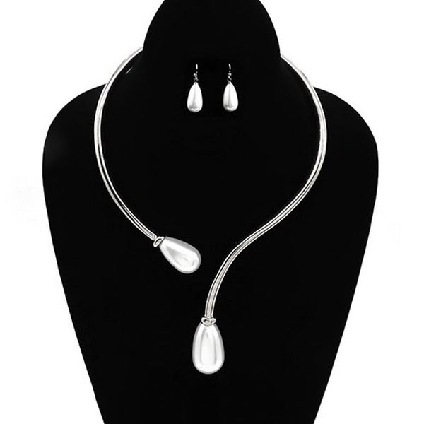 Silver Teardrop Pearl