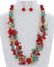 Color up bead cord necklace