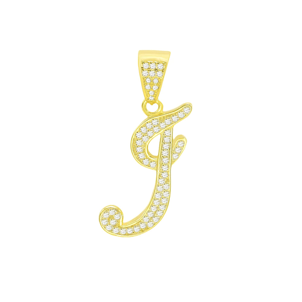 Bling initial Pendant