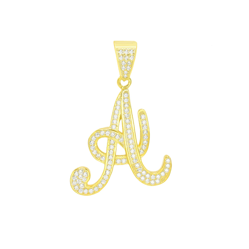 Bling initial Pendant