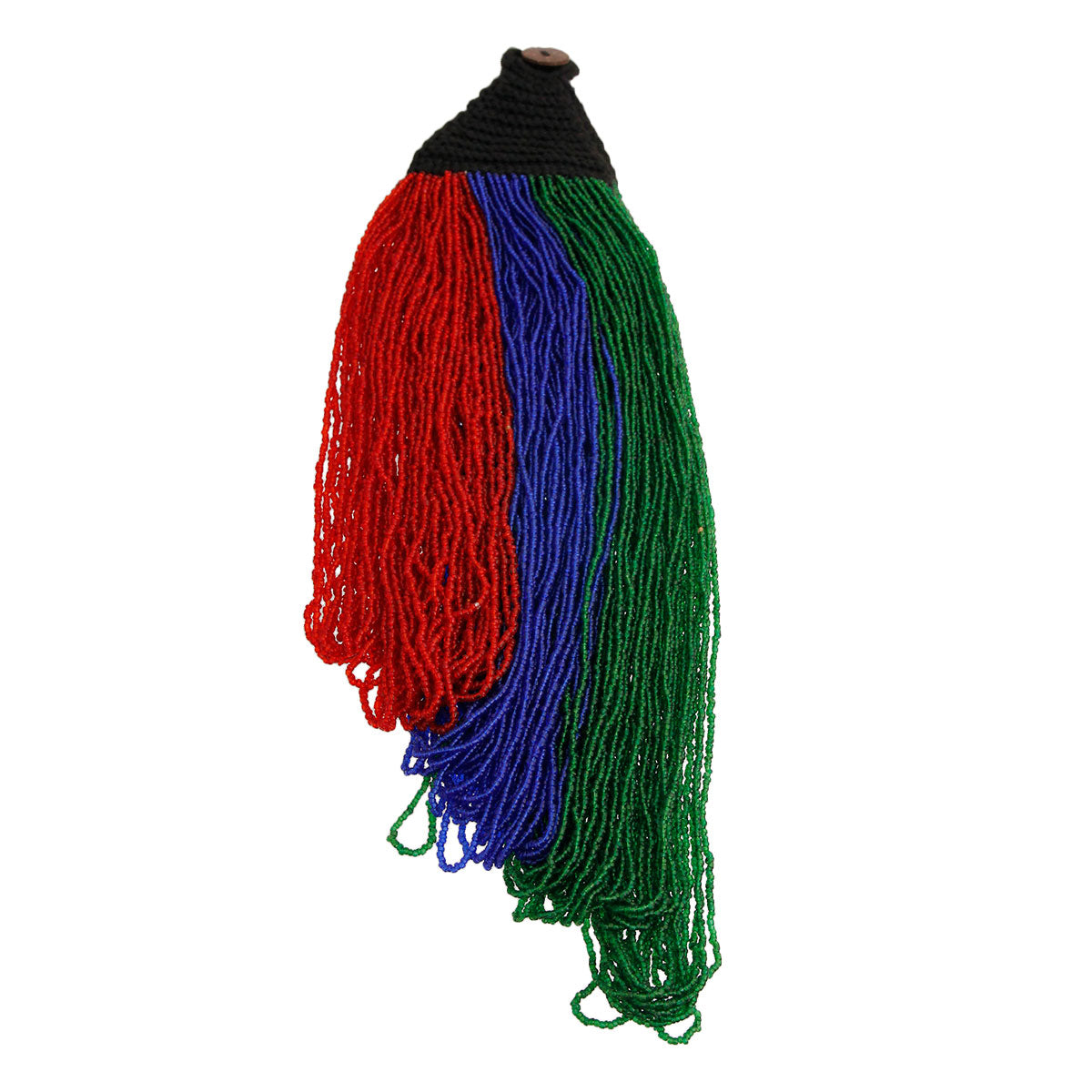 Red and Green 100 Strand Necklace