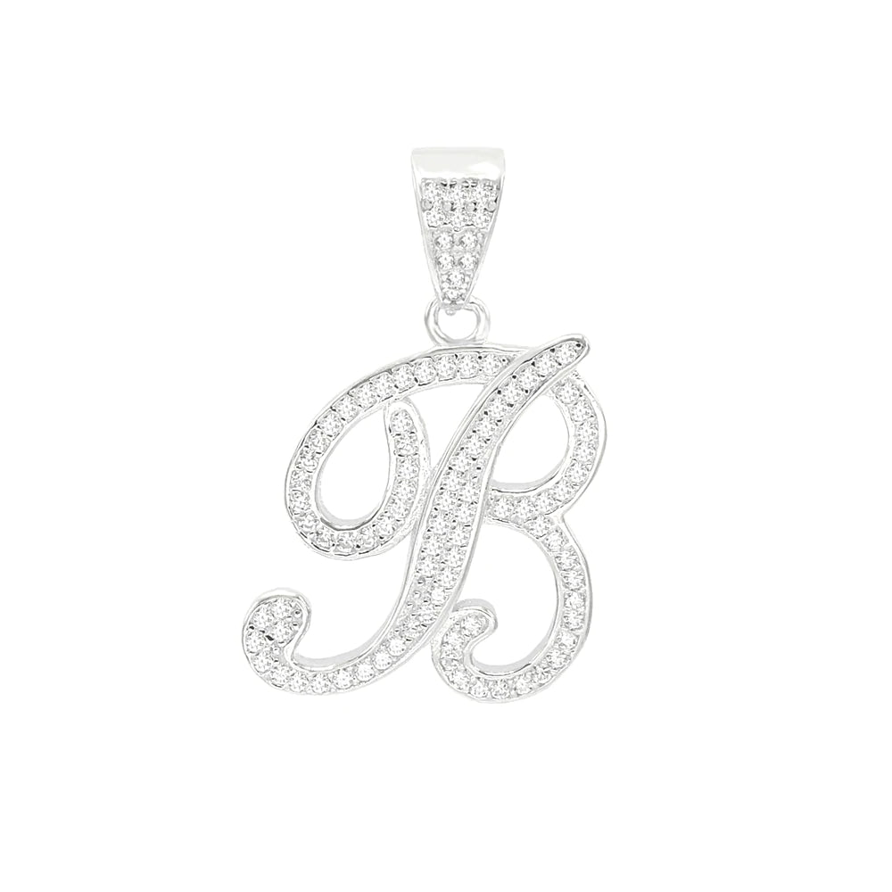 Bling initial Pendant