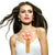 Marbled Pink Flower Fringe Necklace