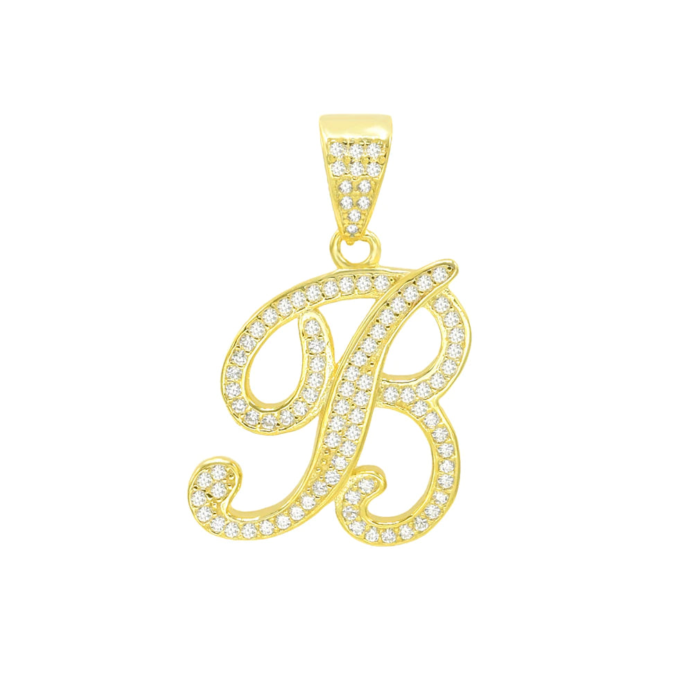 Bling initial Pendant