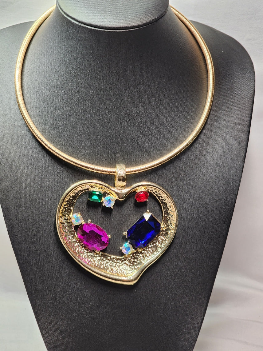 Colorful stones in my heart