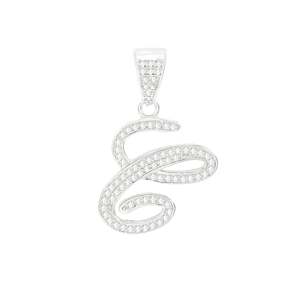 Bling initial Pendant