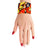 Orange Afrocentric Fabric Cuff