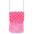 Fuchsia Quilted Rhinestone Cellphone Bag