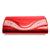 Red Metallic Vegan Leather Clutch