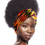 Multi Color Afrocentric Knotted Headband