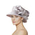 Gray Braided Knot Church Hat