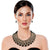 Black Pearl 4 Row Collar Necklace