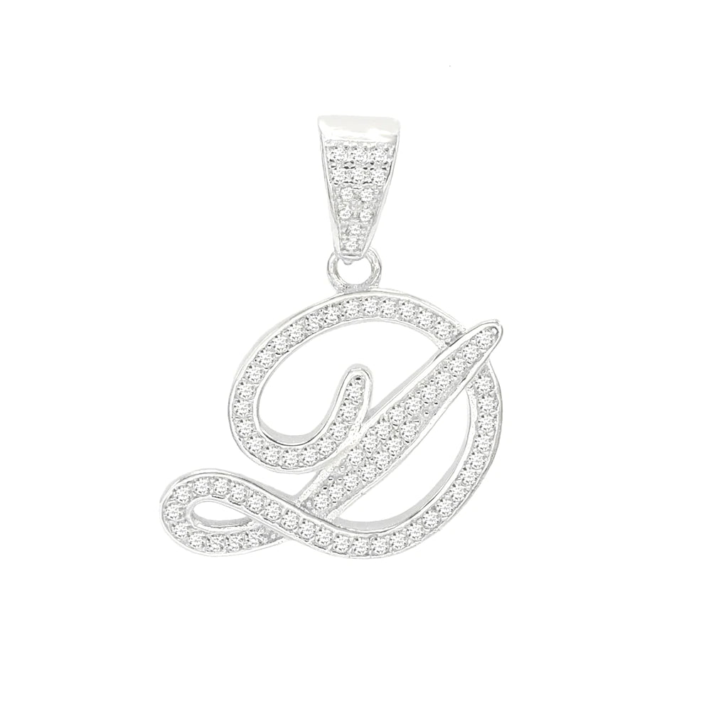 Bling initial Pendant
