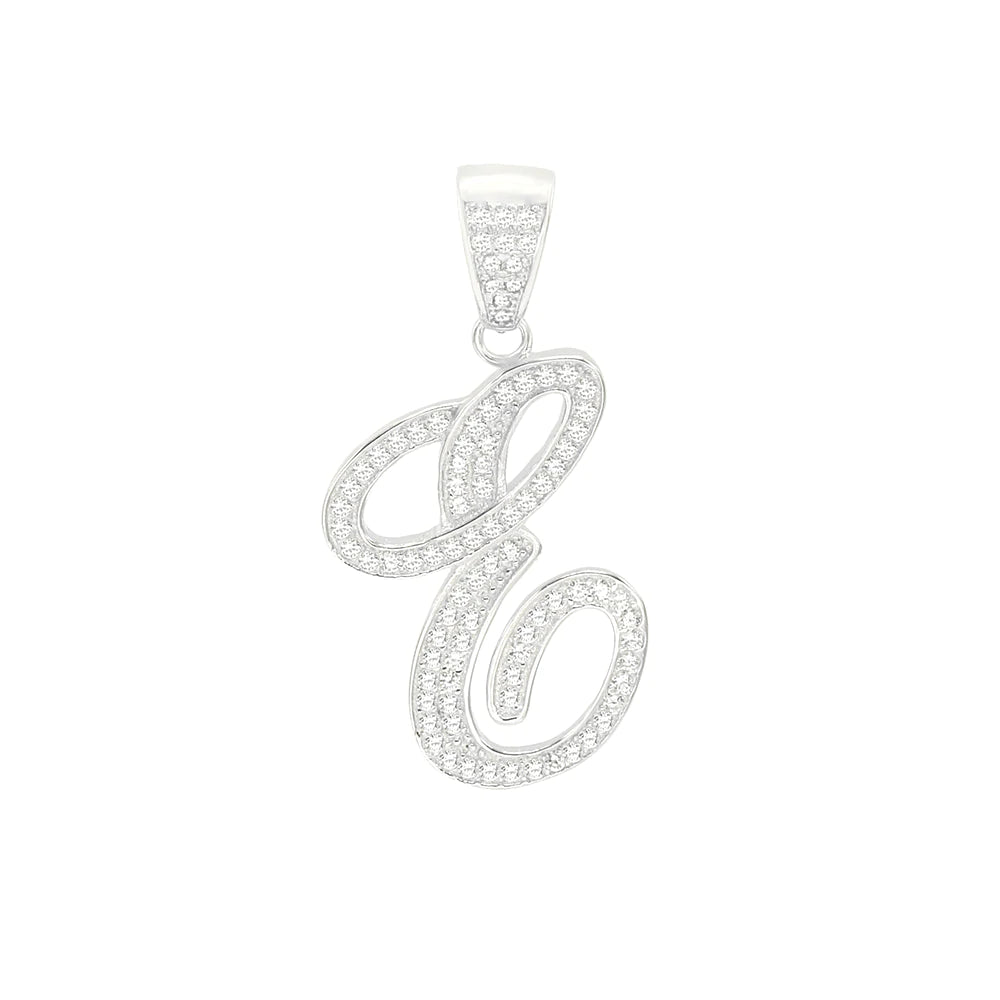 Bling initial Pendant