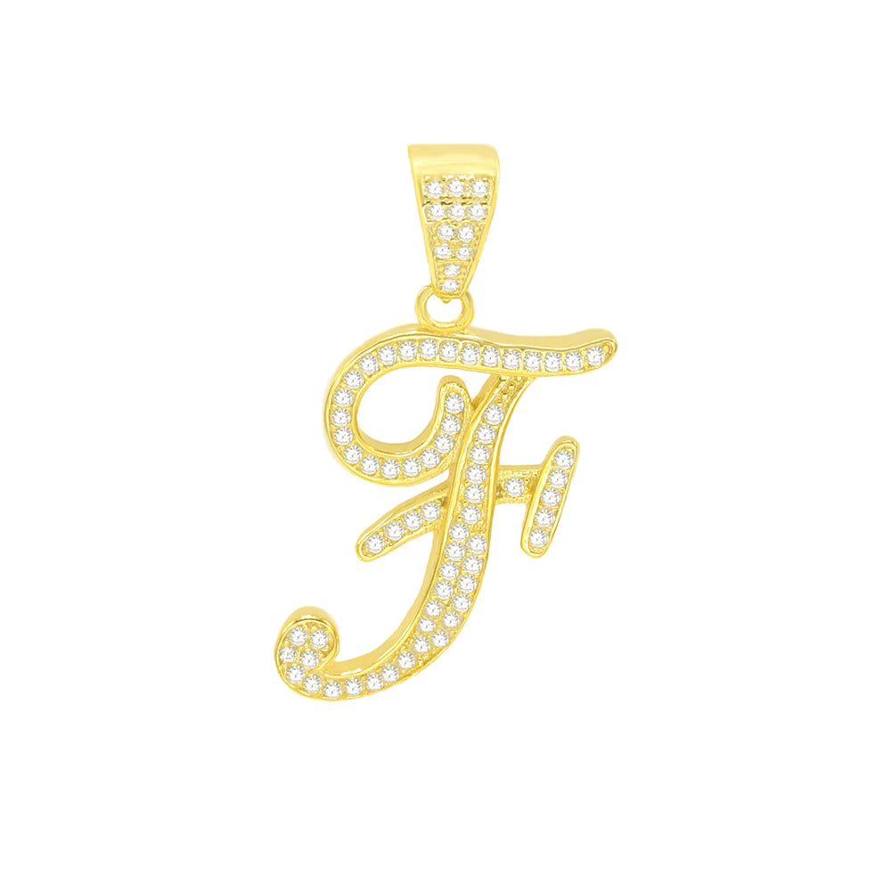 Bling initial Pendant