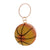 Gold Rhinestone Basketball Clutch