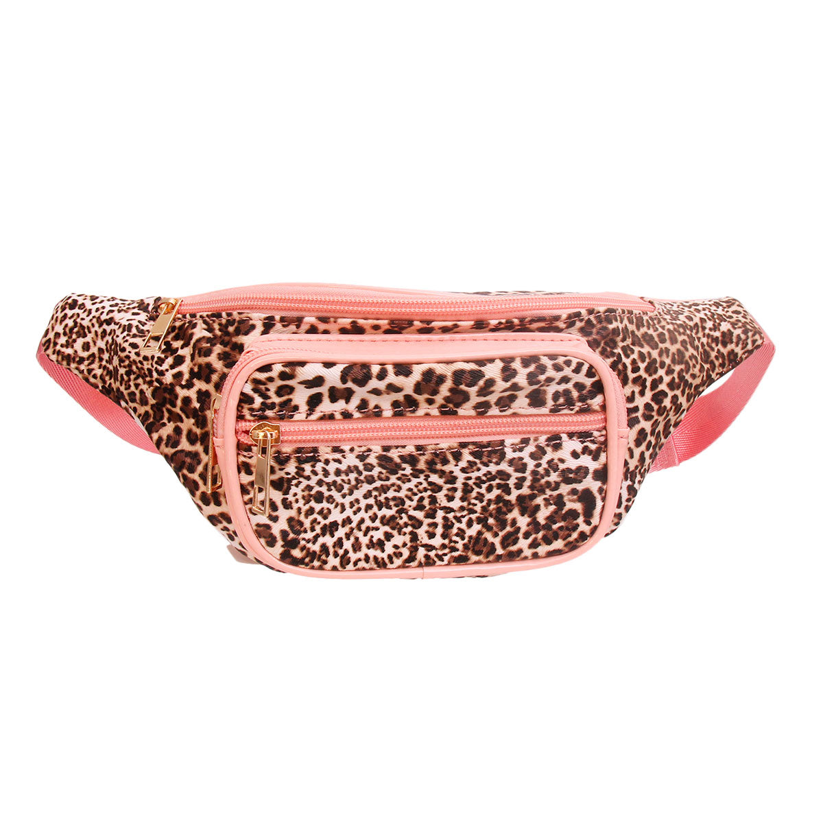 Leopard and Pink Fanny Pack