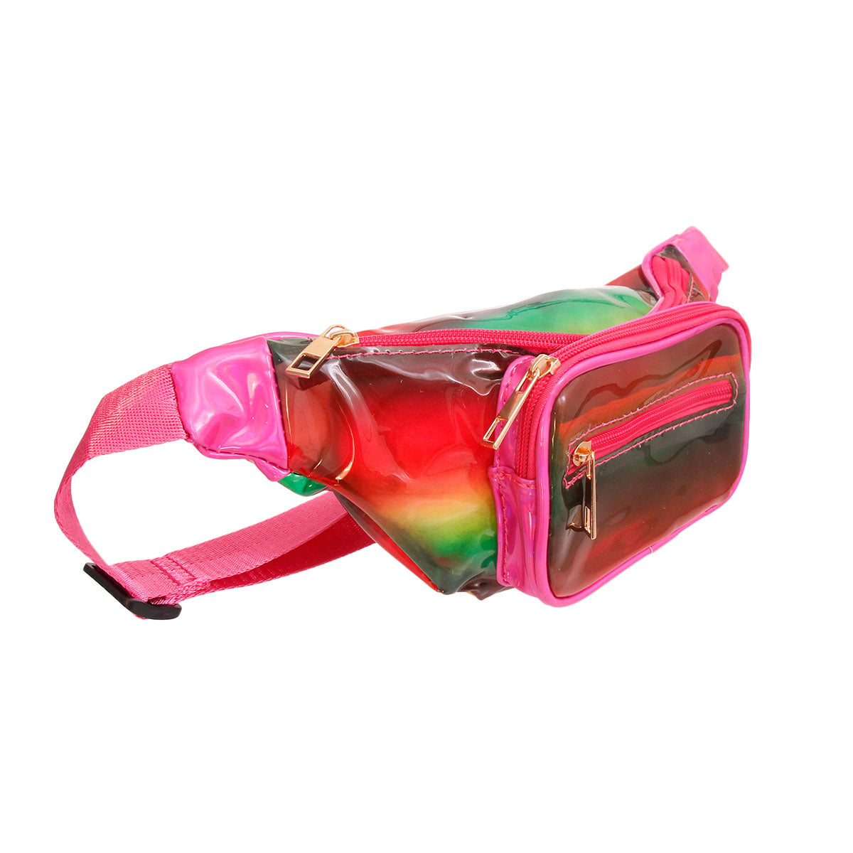 Rainbow Clear Fanny Pack