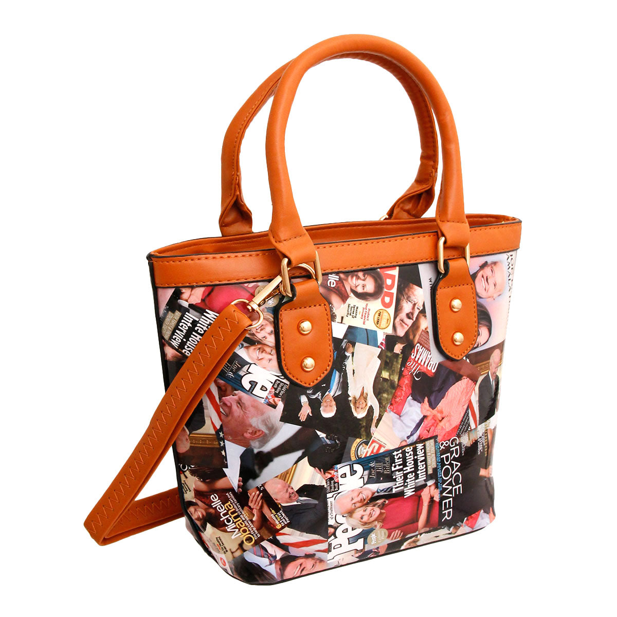 Camel Kamala, Biden and Obama Handbag Set