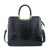 Black Croc Tote Bag