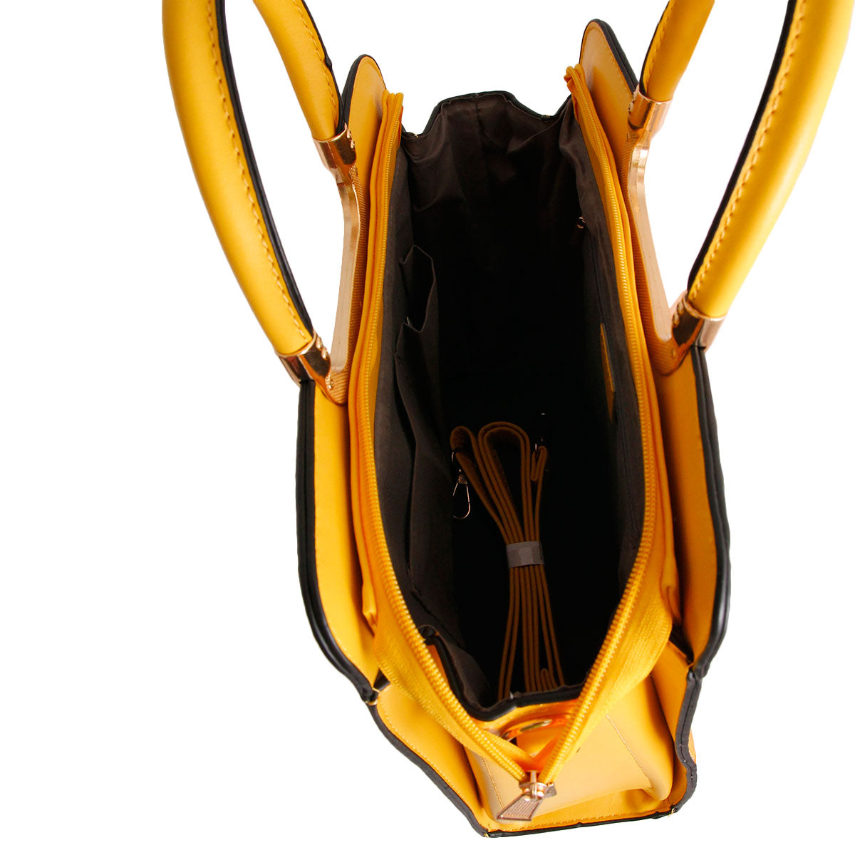 Yellow Croc Tote Bag