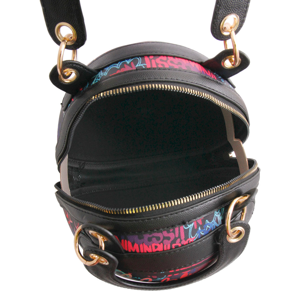 Purple Grafitti Basketball Handbag