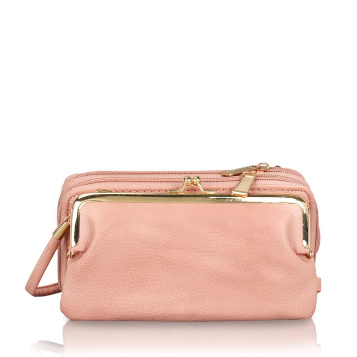 Pink Coin Purse Wallet Crossbody