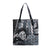 First Lady Obama Black and White Prism Tote