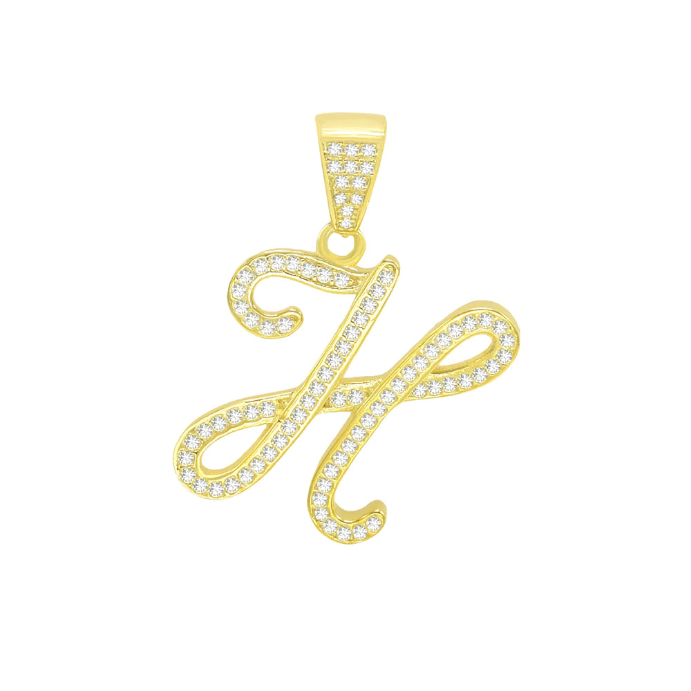 Bling initial Pendant