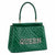 Green Quilted Queen Tote Handbag