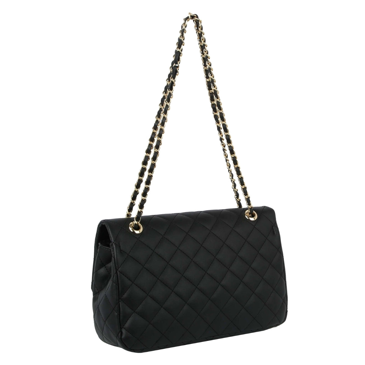 BILLION Black Quilted Handbag