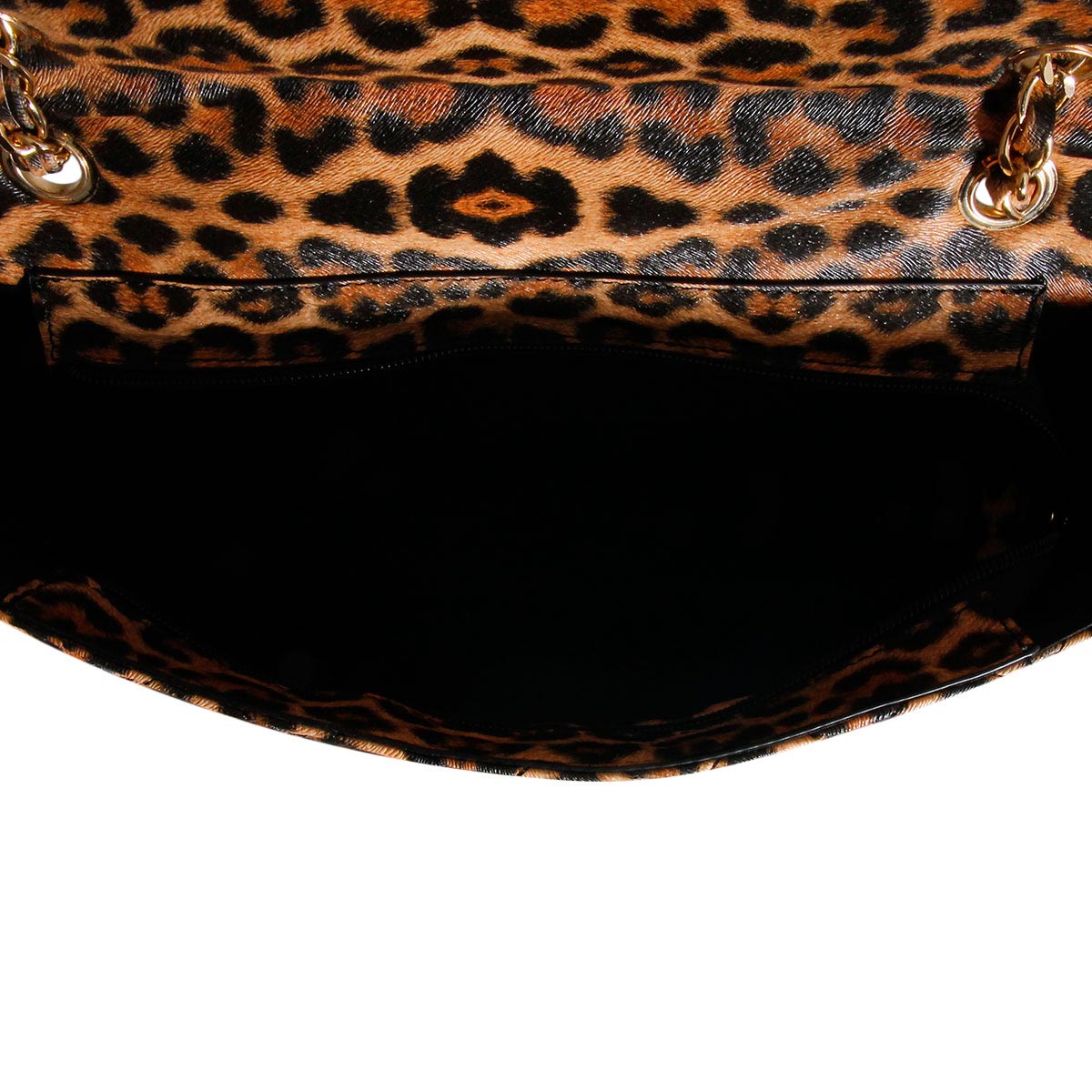 BILLION Leopard Brown Quilted Handbag