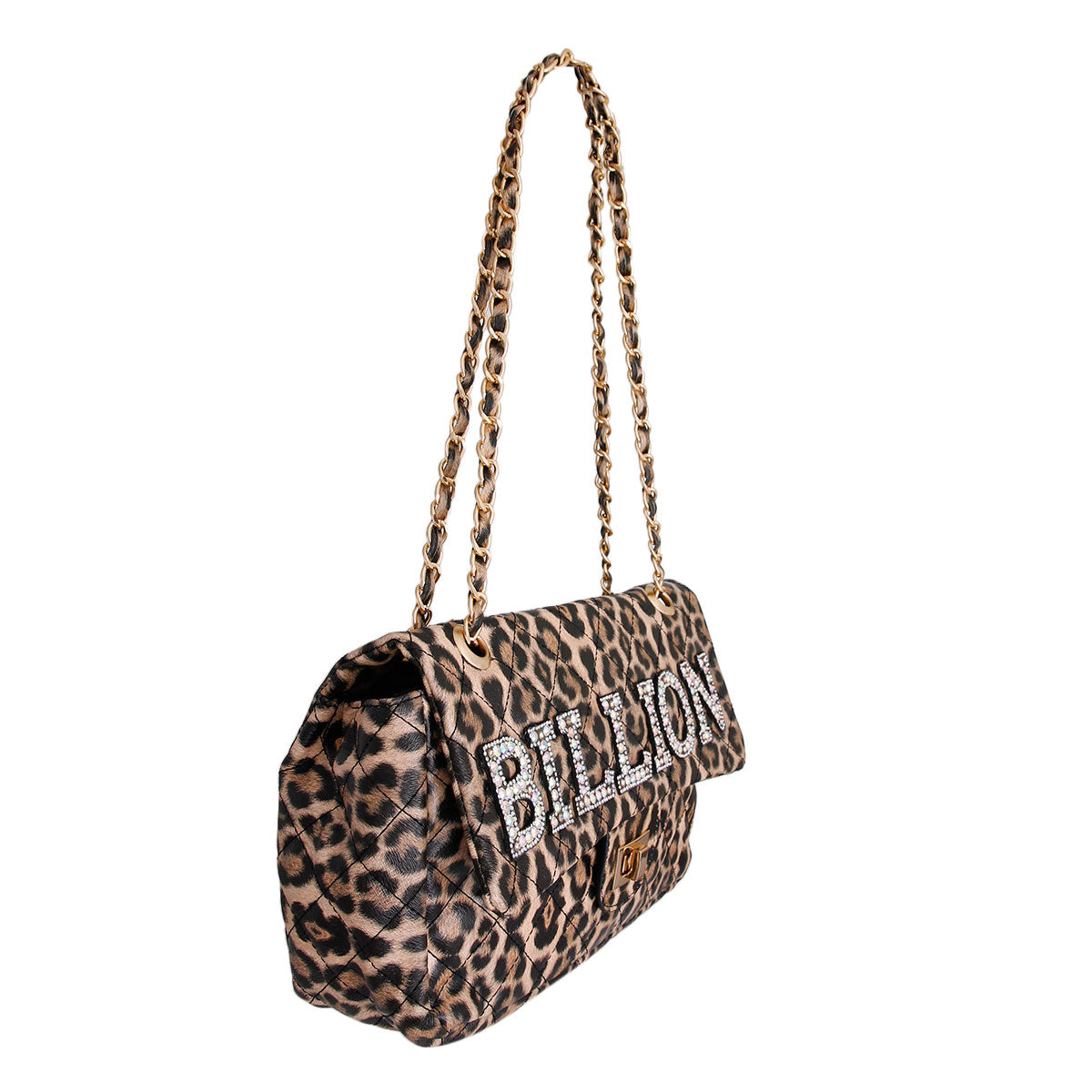 BILLION Leopard Quilted Handbag