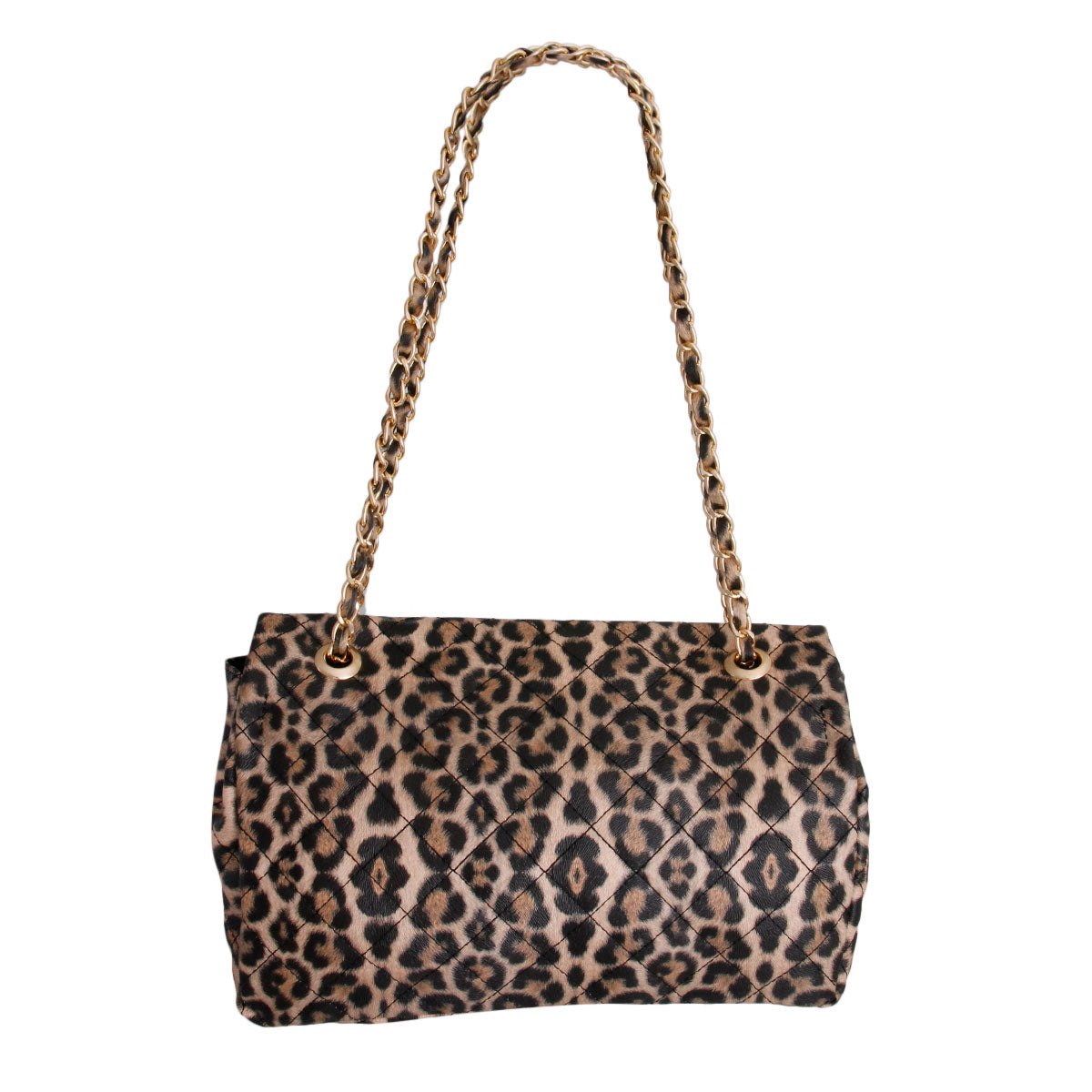 BILLION Leopard Quilted Handbag