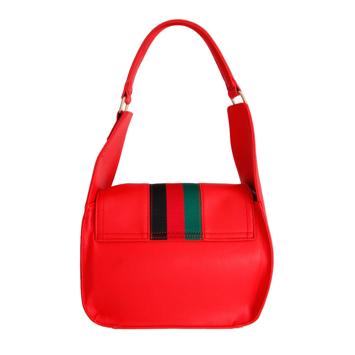 Red Designer Hobo Shoulder Bag Set