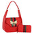 Red Designer Hobo Shoulder Bag Set