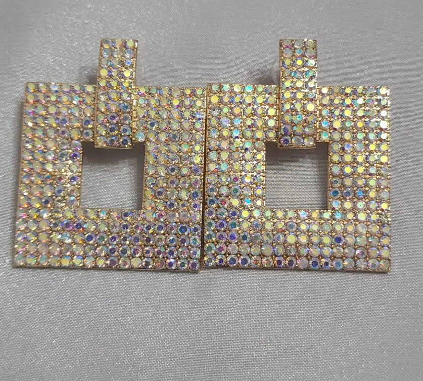 Square Gold ab bling