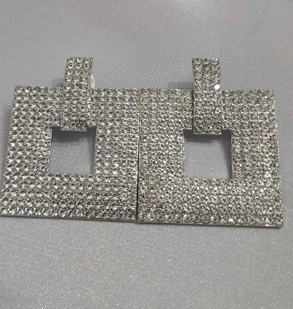 Square clear bling