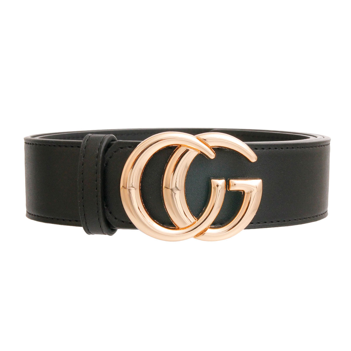 Black and Gold G Designer Belt