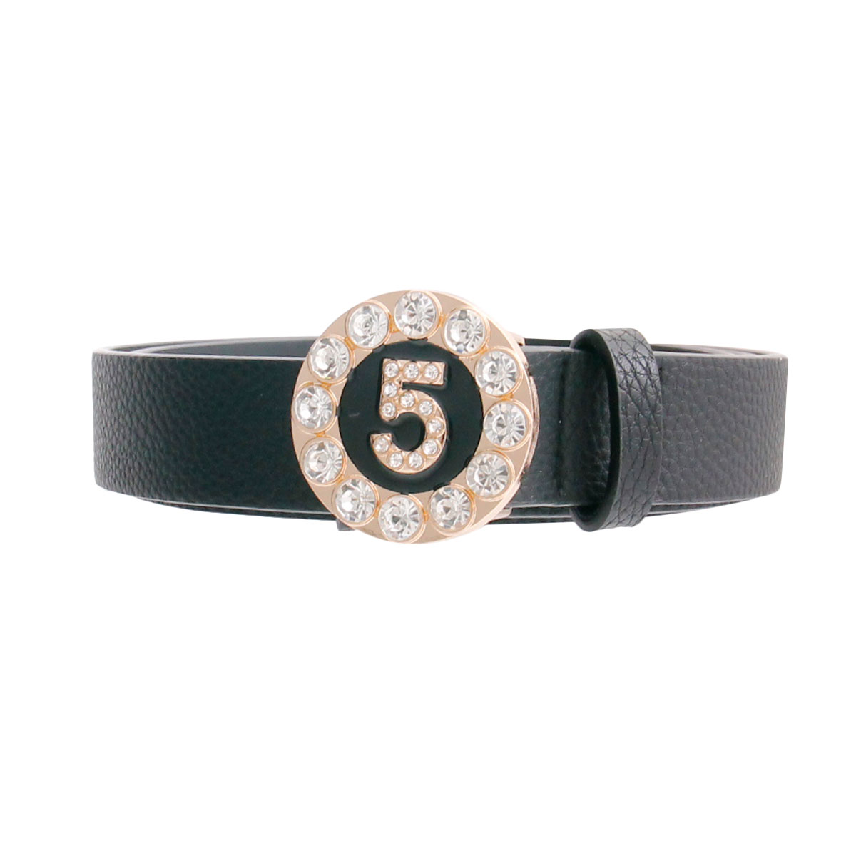 Black and Gold Designer 5 Belt