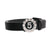 Black and Silver Designer 5 Belt