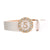 White and Gold Designer 5 Belt