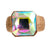 Aurora Borealis Gold Cushion Cuff