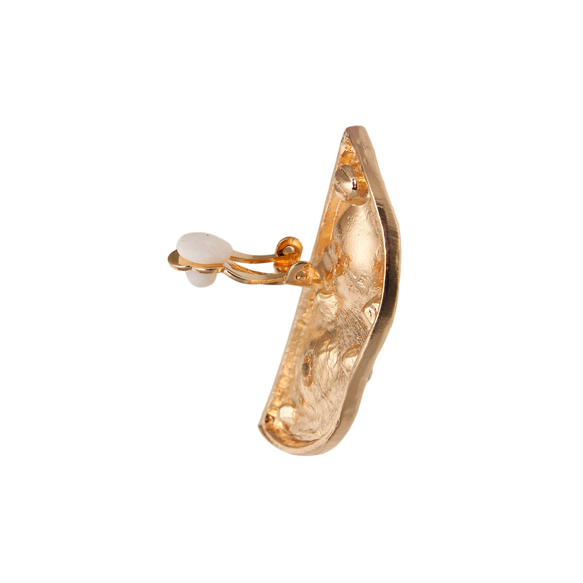 Gold Half Moon Clip Ons