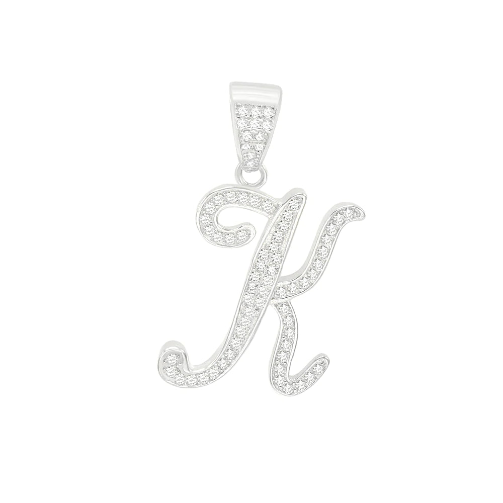 Bling initial Pendant