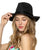 Black Chain Band Panama Hat