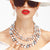 3 Color Pearl Collar Necklace